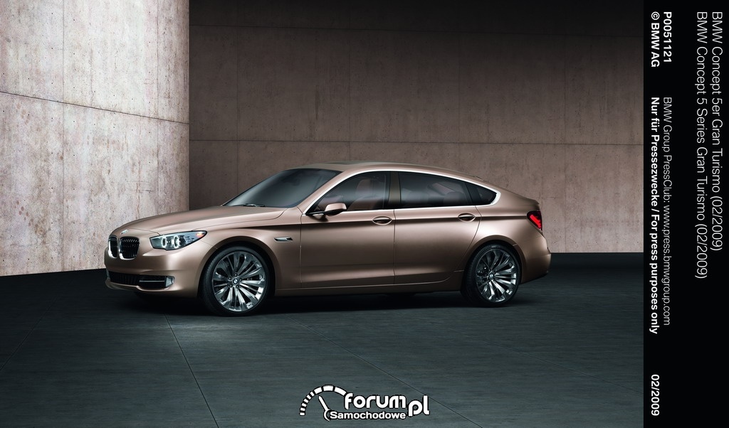 BMW Concept serii 5 Gran Turismo 2009