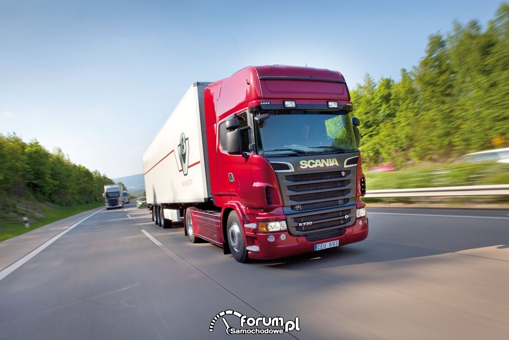 Scania serii R  V8 730KM, przód