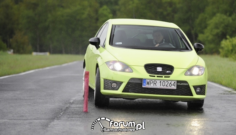 SEAT Leon Cupra R - slalom