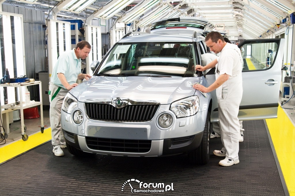 Kvasiny produkcja Skoda Yeti