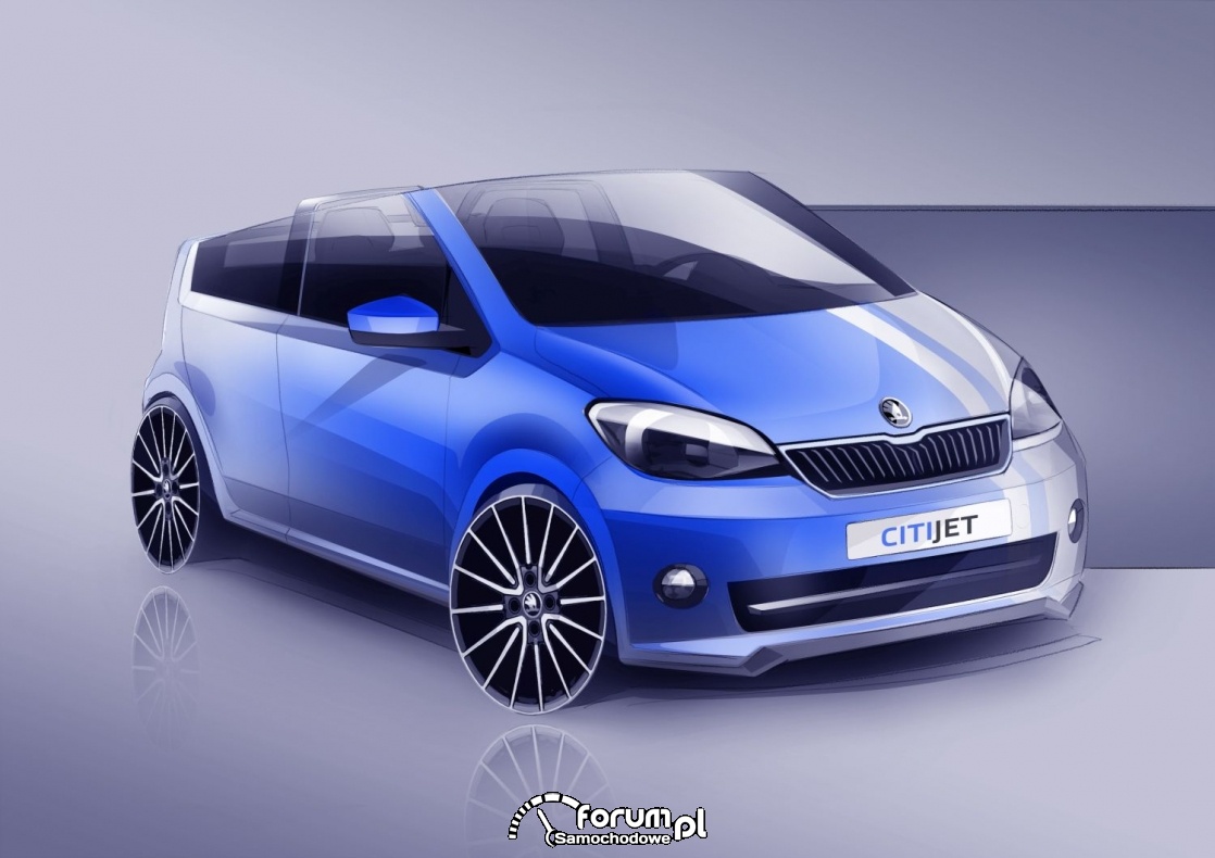 SKODA CitiJet - dwuosobowy, sportowy kabriolet