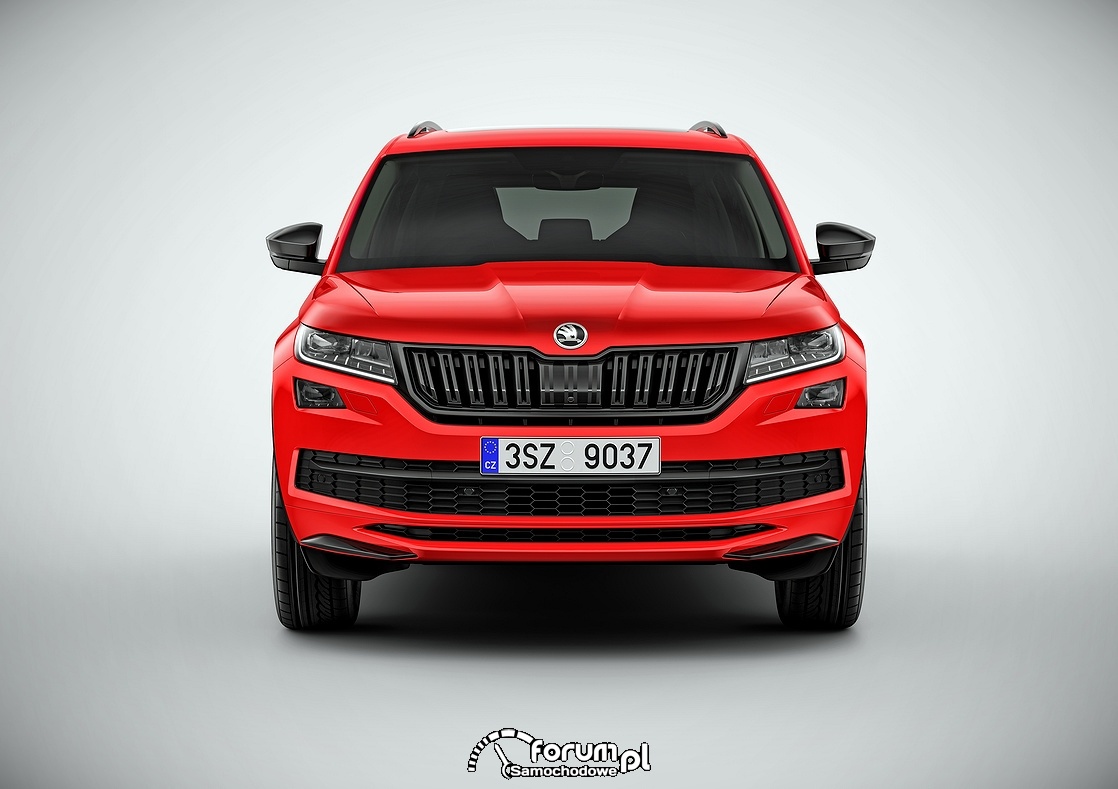 Skoda Kodiaq Sportline, przód