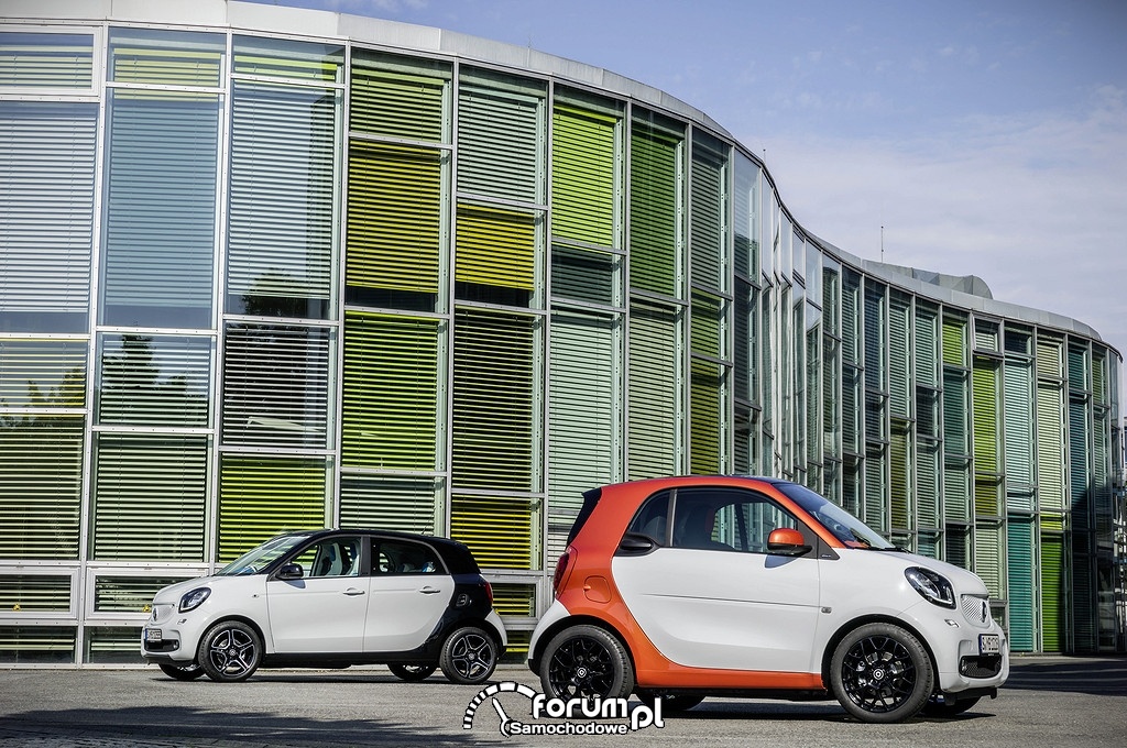 Smart fortwo i Smart forfour