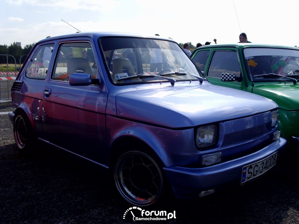 Fiat 126P - metalic