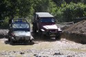 Jeepy Wranglery brodzące w błocie, Off Road, 