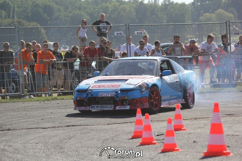 Nissan 200SX S13, drift, 5