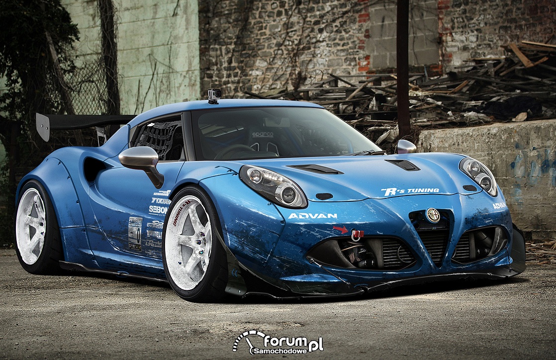 Top Photochop - #6 Konkurs Alfa Romeo 4C