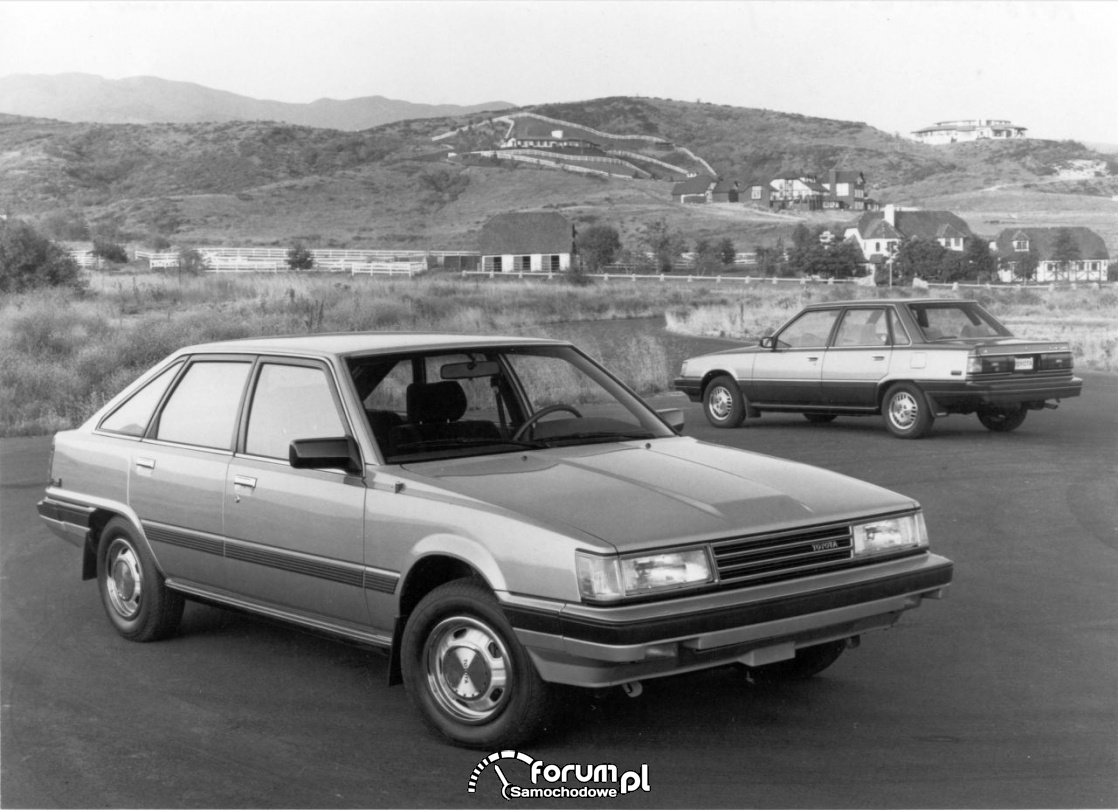 Toyota Camry liftback, sedan, 1984 rok