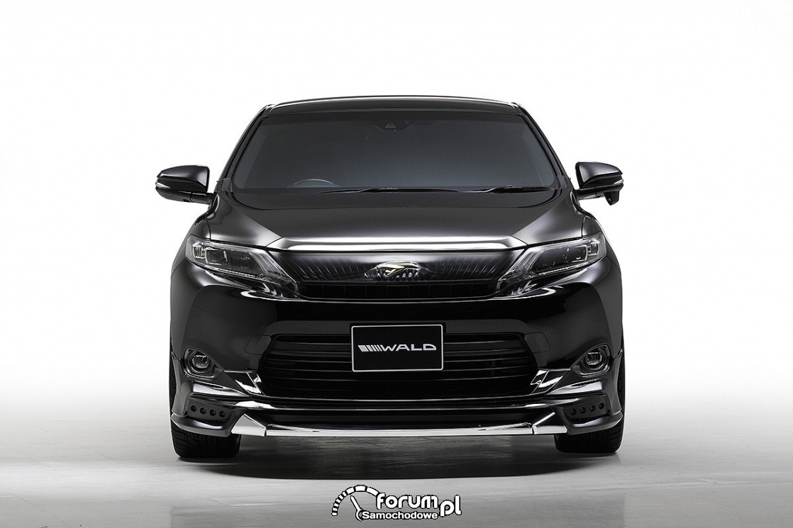 Toyota Harrier WALD Sports Line, Black, przód