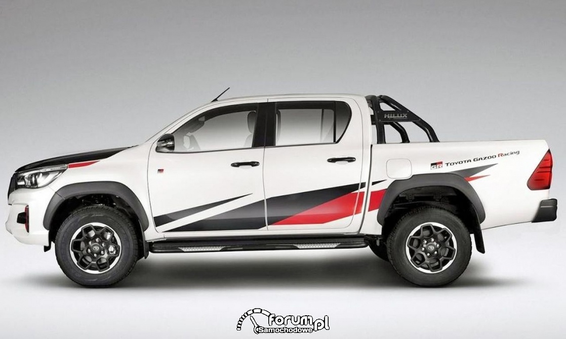 Toyota Hilux GR Sport, bok