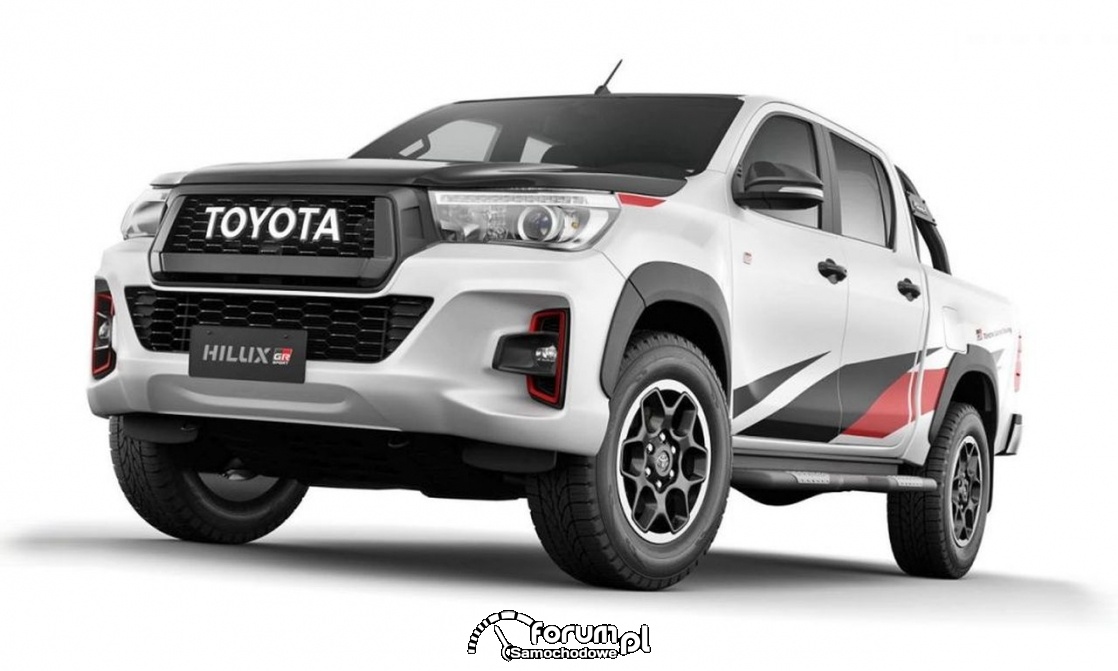 Toyota Hilux GR Sport, przód