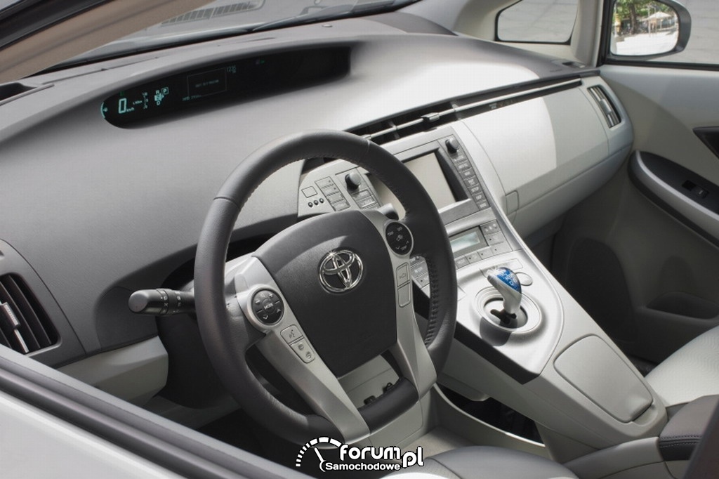 Toyota Prius - wnętrze