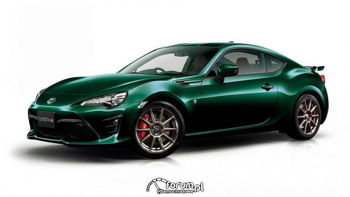 Toyota GT86 british green limited