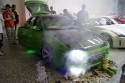 Tuning Mazda, przezentacja, dym, woda