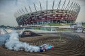 Drift przed Stadionem Narodowym