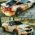 BMW wrap rust