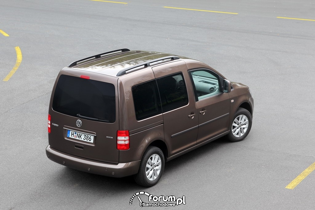 Volkswagen Caddy 1.6 LPG, tył