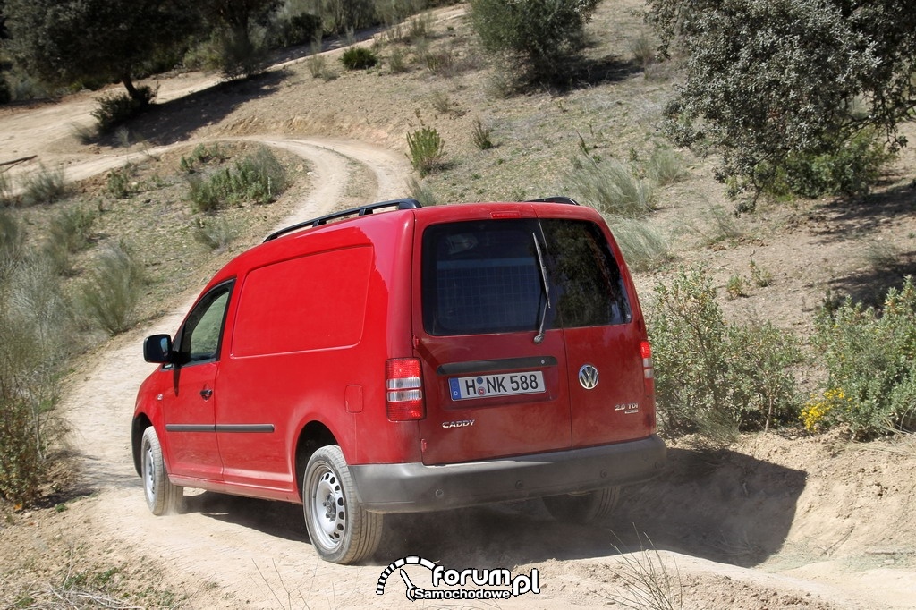 Volkswagen Caddy 4MOTION, furgon w terenie, 3