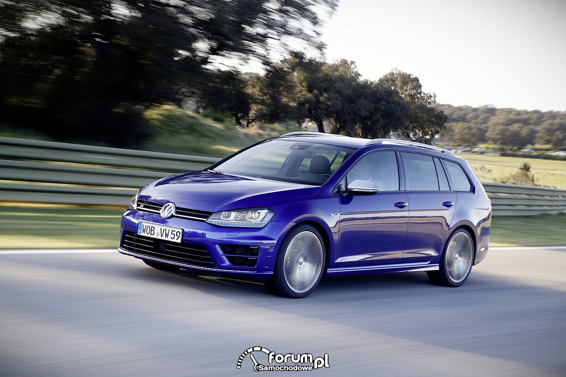 Volkswagen Golf R Variant, bok