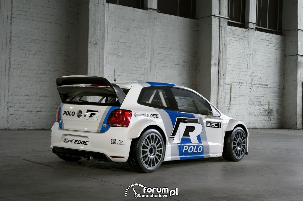 Volkswagen Polo R WRC, tył