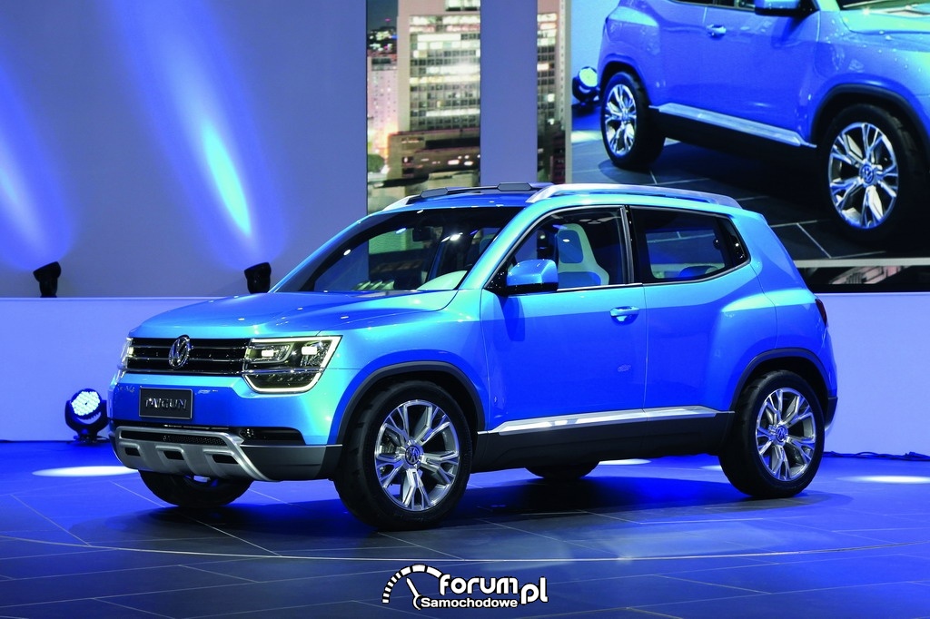 Volkswagen Taigun, SUV, przemiera na targach International Motor Show 2012 w Brazylii