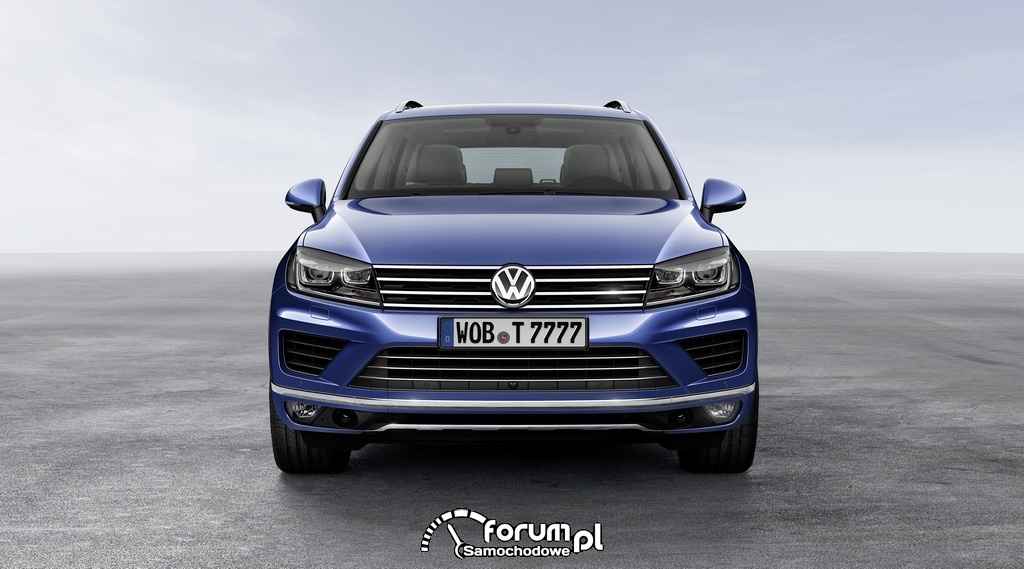 Volkswagen Touareg, przód