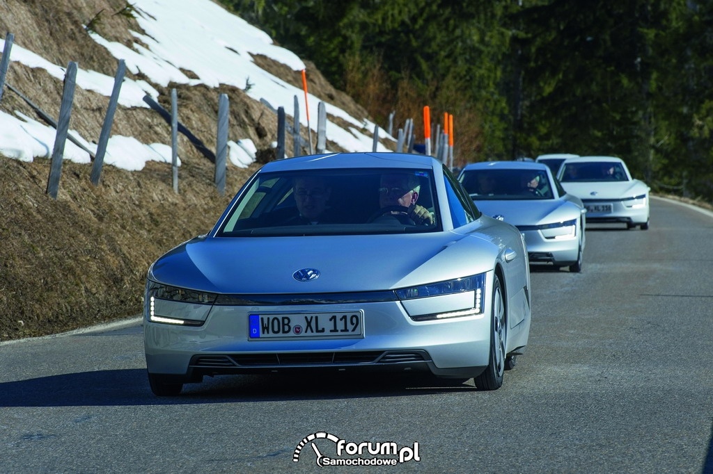 Volkswagen XL1, najoszczędniejszy samochód na świecie