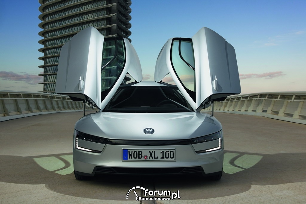 Volkswagen XL1, przód