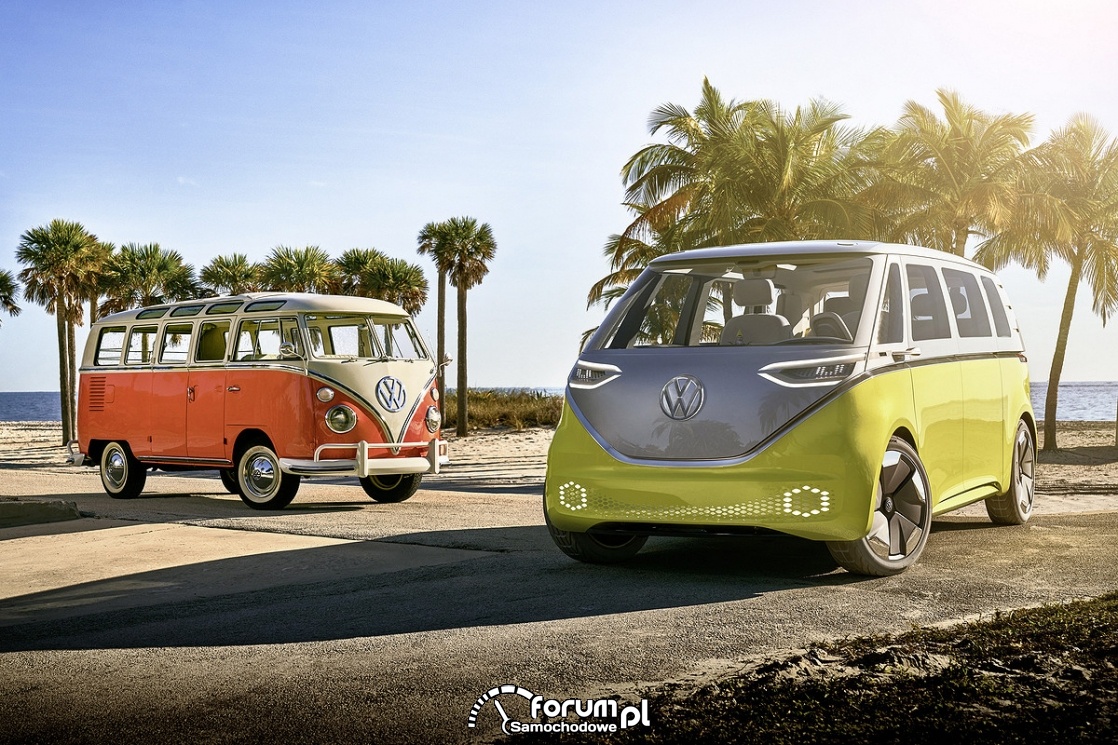 VW T1 Westfalia vs VW I.D. BUZ