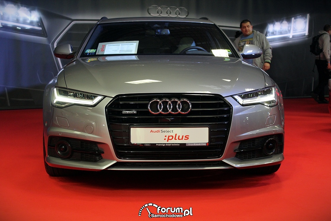 Audi A6 TDI quattro, przód