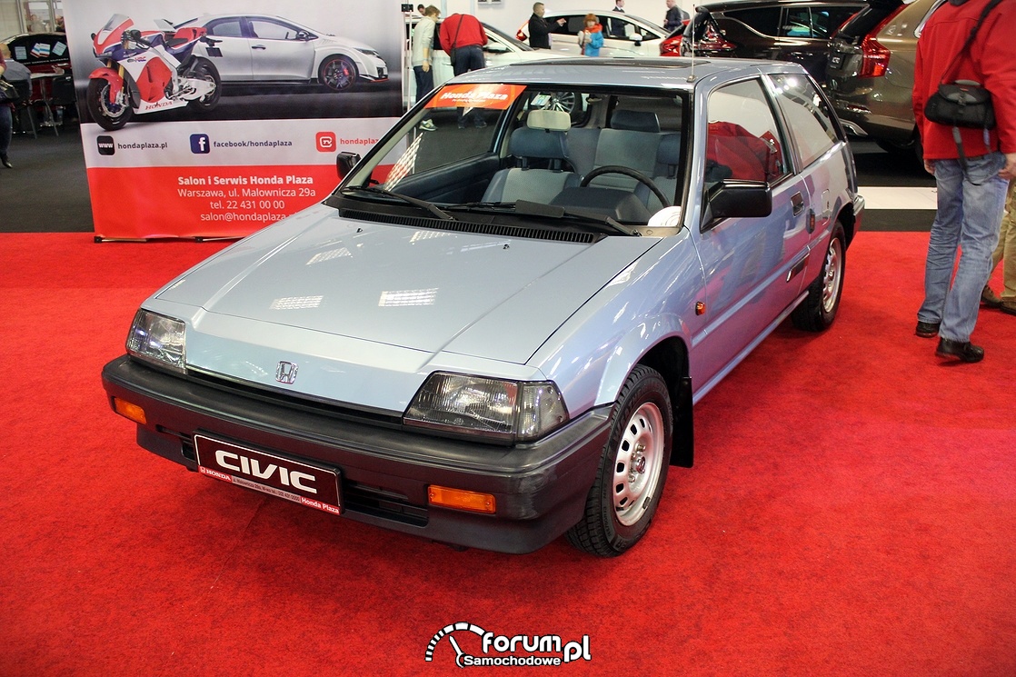 Honda Civic III generacji, przód