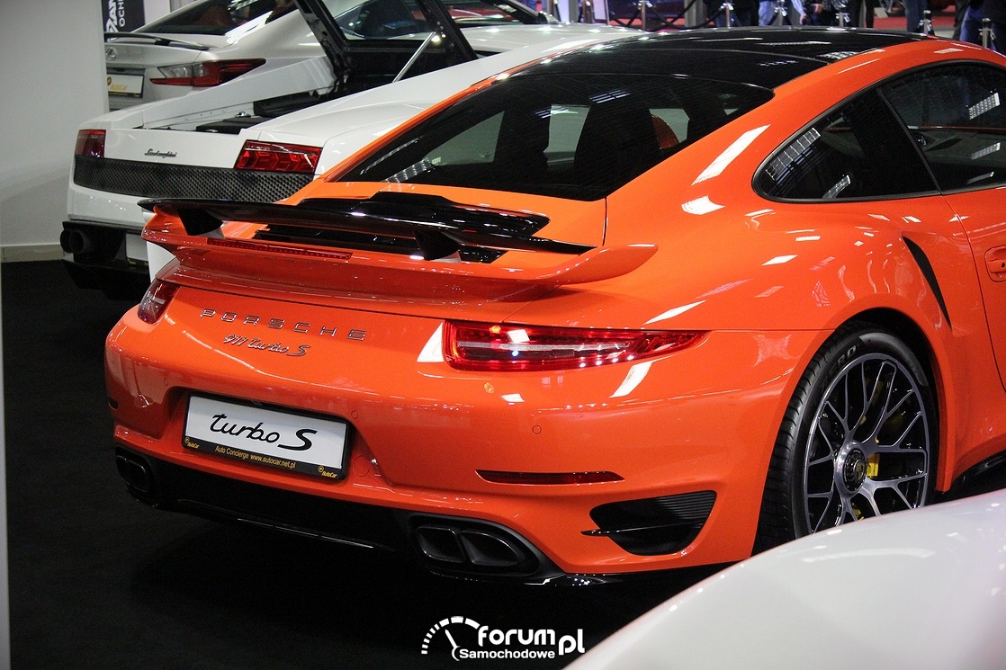 Porsche 911 Turbo S, tył