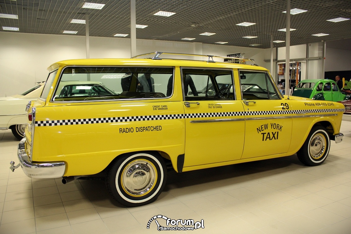 Checker 1965 rok, V8 137KM, New York Taxi