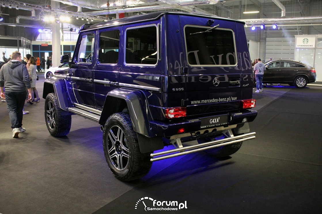 Mercedes-Benz G500 4x4, tył