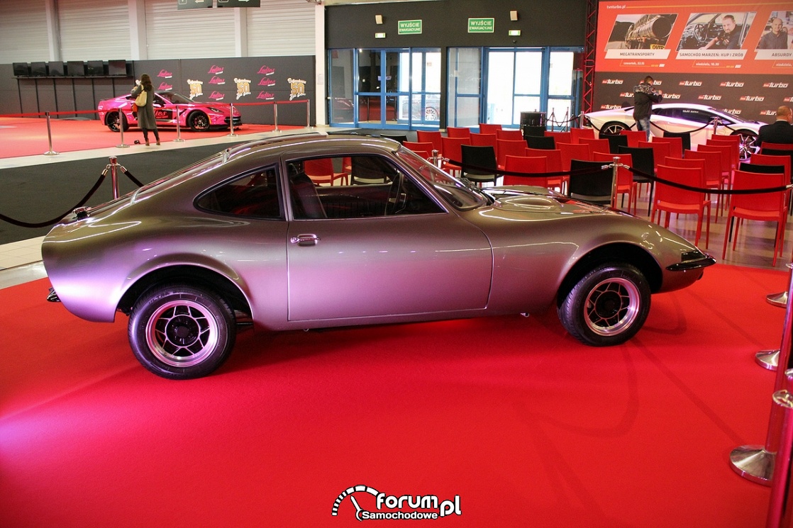 Opel GT, bok