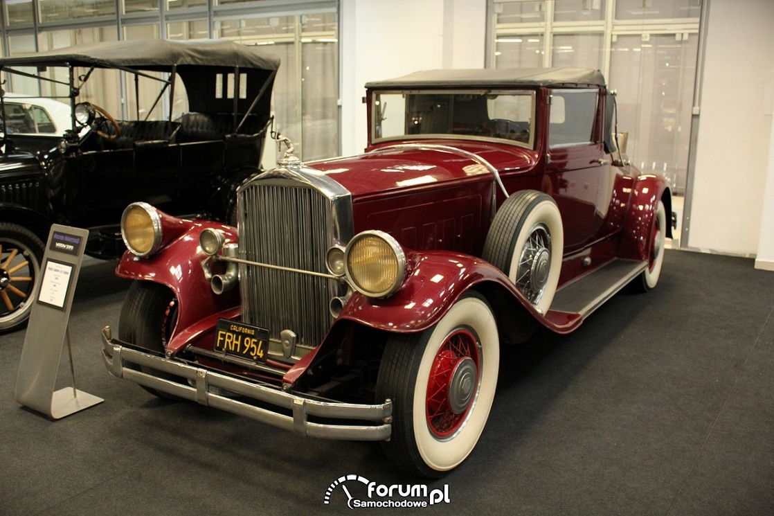 Pierce Arrow 143 Cabrio, 1929 rok, 125KM