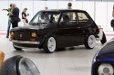 Fiat 126p z przyczepką , tuning, żółte lapmy