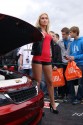 Opel Vectra B, tuning, dziewczyna, 3