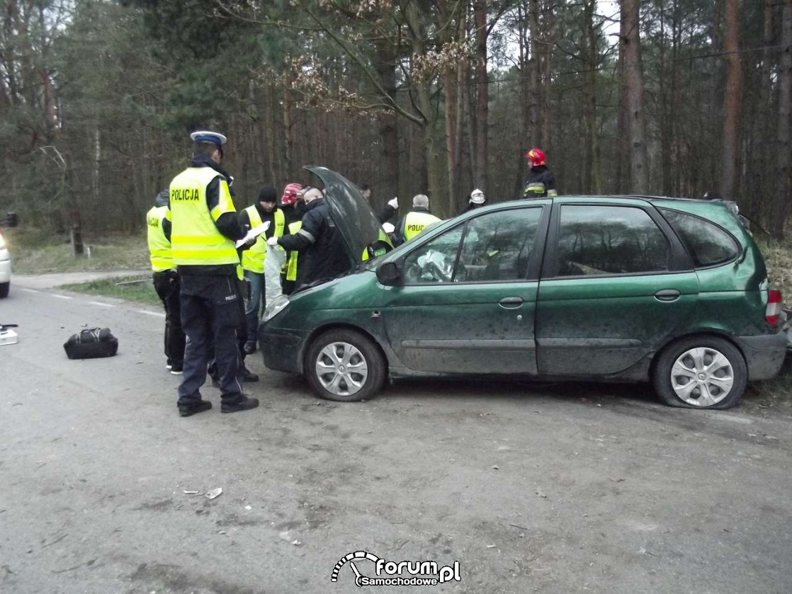 Wypadek w Klamry (woj. kujawsko-pomorskie)