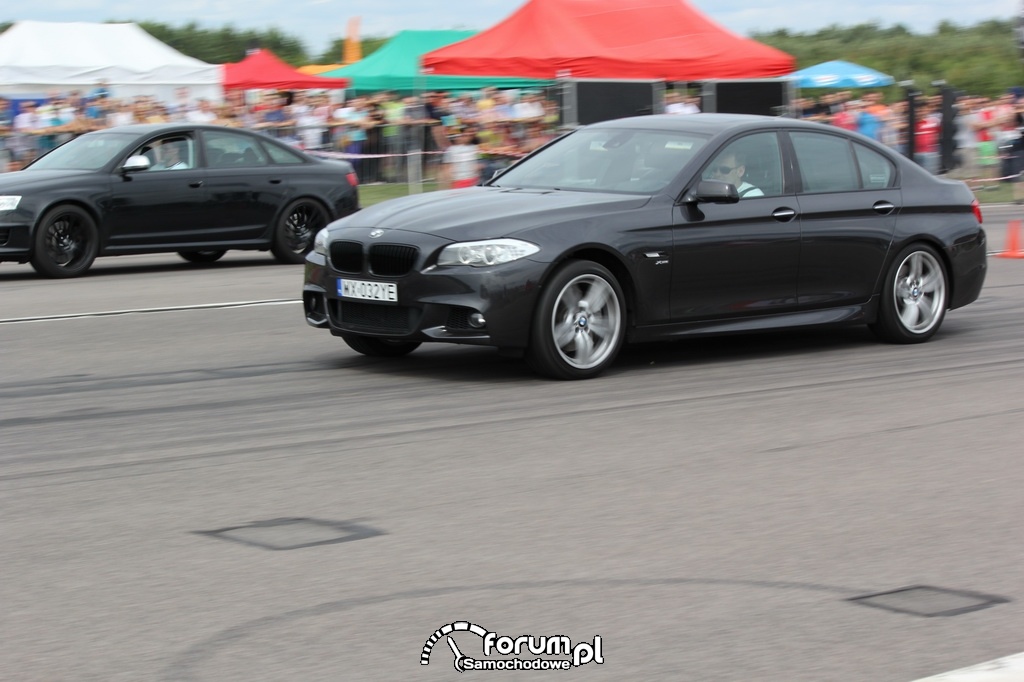 BMW M550i vs Audi RS6