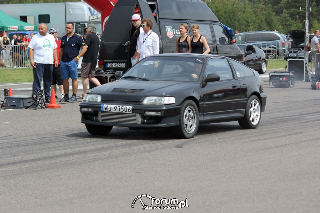 Honda CRX, start