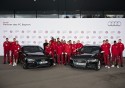 Grupowe zdjęcie klubu FC Bayern i Audi