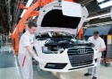 Linia montażowa Audi, montaż przedniego zderzaka