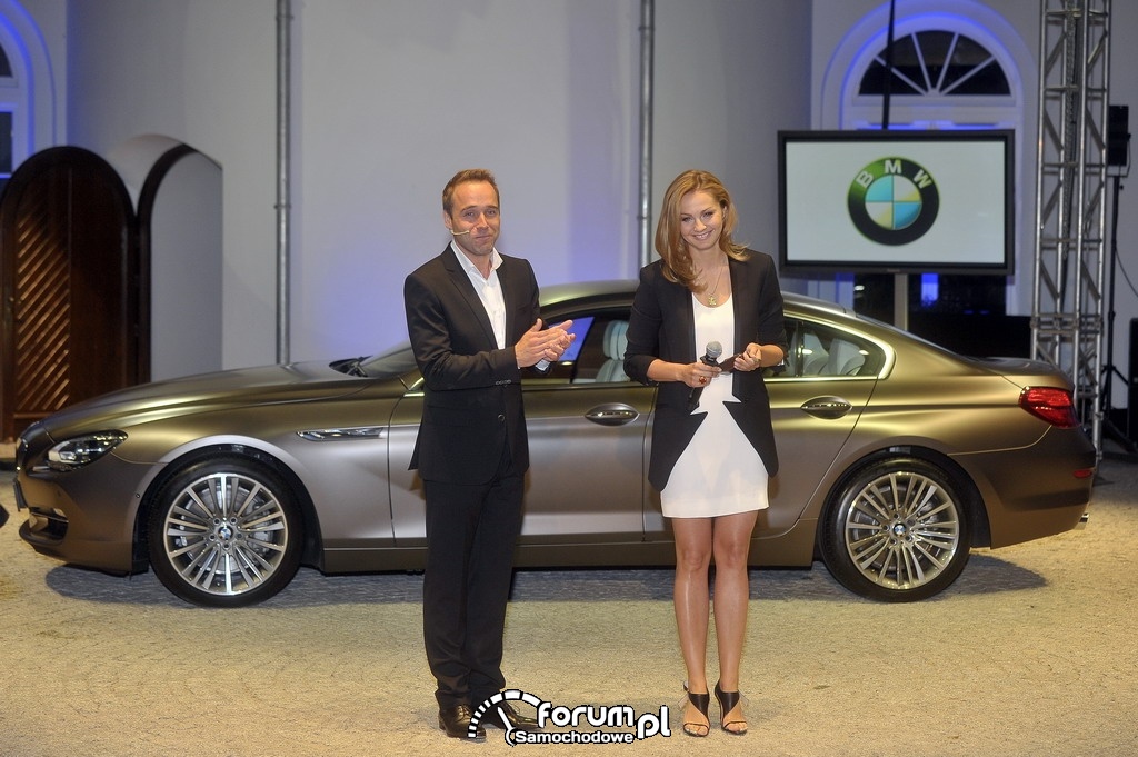 Małgorzata Socha i nowe BMW 650i Gran Coupe