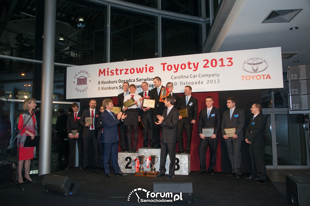 Finał konkursu Mistrzowie Toyoty 2013