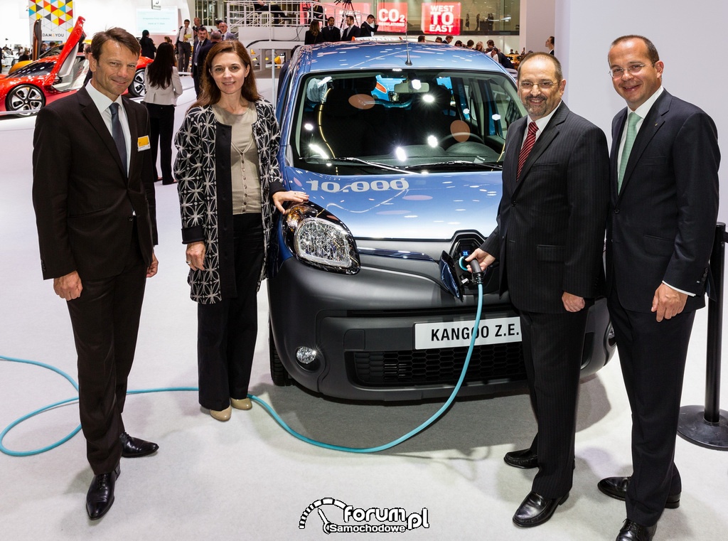 Renault Kangoo Z.E. - 10tyś. sprzedanych egzemplarzy