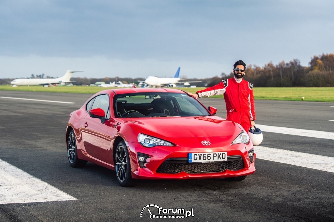 Toyota GT86 - Amit Patel, niewidomy kierowca