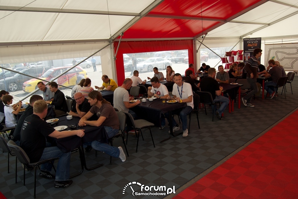 Track Day - gastronomia