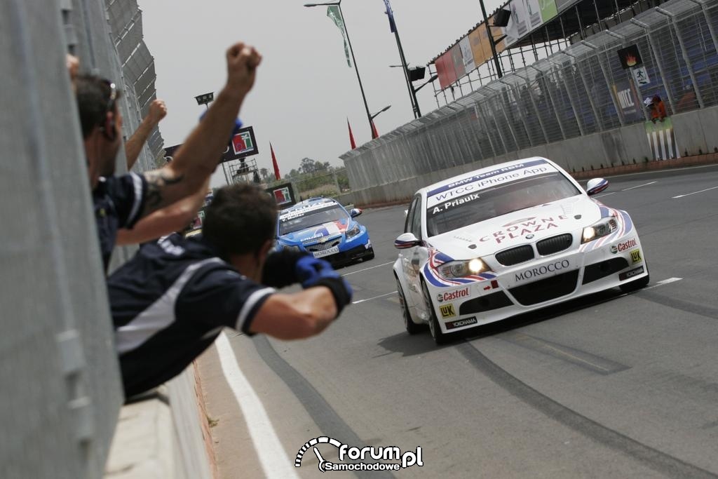 WTCC BMW Team RBM Augusto Farfus