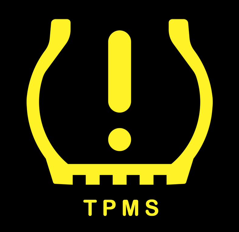 Kontrolka niskiego ciśnienia w oponach TPMS, Kontrolki